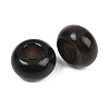 Natural Silver Obsidian European Beads G-G740-14x8mm-44-2