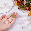 10Pcs Natural Rose Quartz Pendants G-HS0001-05-3