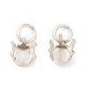 Ion Plating(IP) 304 Stainless Steel Charms Rhinestone Claw Settings LS-X-STAS-U025-02A-S-1