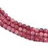 Natural Rhodonite Beads Strands G-P553-G06-01-4