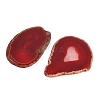 Dyed & Heated Natural Agate Slice Big Pendants GG-CBAAF67-02G-2