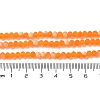 Transparent Glass Beads Strands X1-EGLA-A034-T4mm-MB05-5