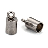 Tarnish Resistant 304 Stainless Steel Cord Ends X-STAS-M242-12-1