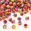 Resin Waxberry Beads RESI-TA0003-14A-1
