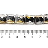 Handmade Gold Foil and Silver Foil Lampwork Beads FOIL-C001-01A-09-4
