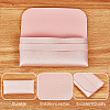 AHADEMAKER 4Pcs 4 Colors PU Imitation Leather Glasses Case AJEW-GA0005-19-7