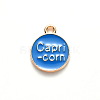 Alloy Enamel Pendants ENAM-S124-01A-02E-3