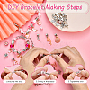 DIY European Bracelet Making Kits DIY-YWC0006-02A-5