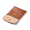 PU Imitation Leather Jewelry Storage Bags ABAG-P006-01A-09-3