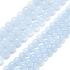 Natural Malaysia Jade Beads Strands G-L645-C01-8mm-01-2