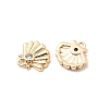 Brass Micro Pave Cubic Zirconia Pendants KK-A277-07G-2