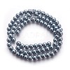 Glass Pearl Beads Strands HY-6D-B19-2