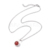 304 Stainless Steel Cable China Necklaces NJEW-JN04868-02-5