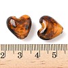 Handmade Gold Sand Lampwork Beads Strands LAMP-Q045-08A-02-4