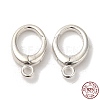 925 Sterling Silver Twister Clasp STER-D006-14S-1