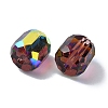 AB Color Plated Glass Beads GLAA-F108-12B-12-2