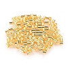 Cadmium Free & Nickel Free & Lead Free Brass Crimp Beads E003-G-NF-1