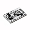 Tarot Theme Printed Acrylic Pendants MACR-G061-04P-3