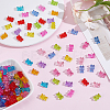 200G Transparent Acrylic Beads OACR-ME0001-09-5