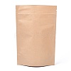 Eco-friendly Biodegradable Kraft Paper Zip Lock bag CARB-P009-01B-1