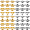 200Pcs 2 Colors Iron Grommet Eyelet Findings IFIN-GF0001-59C-7