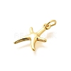 Brass Pendants KK-Q040-06B-G-2