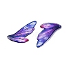 2Pcs Transparent Epoxy Resin Pendants RESI-A044-05C-2