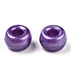 Plastic Pearlized Beads KY-T025-01-D04-2