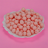 Round Silicone Focal Beads SI-JX0046A-59-3