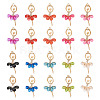 20Pcs 10 Colors Alloy Big Pendants FIND-TA0002-13-10