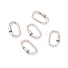 925 Sterling Silver Locking Carabiner STER-D036-14AS-3