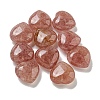 Natural Strawberry Quartz Beads G-P531-A27-01-1