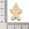 Christmas Theme Alloy Enamel Pendants ENAM-Q509-02KCG-07-3