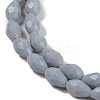 Opaque Solid Color Imitation Jade Beads Strands EGLA-N013-P4mm-D05-3