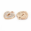 Alloy Pendants PALLOY-N153-18LG-RS-2