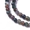 Natural Indian Agate Beads Strands G-F596-31-3