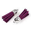 Faux Suede Tassel Pendant Decorations X-FIND-T002-A05-3