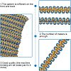 Lace Trim Polyester Ribbon for Jewelry Making OCOR-WH0071-007A-4