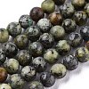Natural African Turquoise(Jasper) Beads Strands X-G-N0188-02-3mm-4