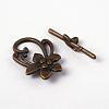 Tibetan Style Toggle Clasps MLF0677Y-NF-3