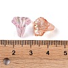 Plated AB Acrylic Beads Cap OACR-B025-02B-4