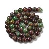 Natural Green Opal Beads Strands G-H045-A03-6MM-4