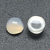 Natural Agate Cabochons G-P393-R07-4mm-2