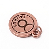 Brass Pendants KK-I668-01ARG-03-2