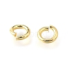 Brass Open Jump Rings KK-V007-004G-01-2
