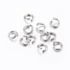 Tarnish Resistant 304 Stainless Steel Open Jump Rings STAS-H437-4x0.8mm-1