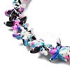 Synthetic Turquoise Dyed Beads Strands G-P507-04F-4