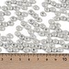 Opaque Colours Luster Glass Seed Beads SEED-P008-01C-11-4
