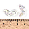 Transparent UV Plating Acrylic Beads PACR-D288-15A-3