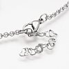 304 Stainless Steel Anklets X-AJEW-AN00199-3